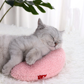 U-shaped Cat Toy Pillow To Protect Cervical Vertebra Pet Sleeping Pillow Soft Sounding Deep Sleep | Everyday Home Deal