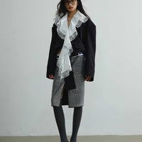 Asymmetric Woolen Coat - Premium Best Deal | Everyday Home Deal