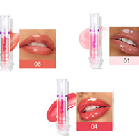 New Tube Lip Rich Lip Color Slightly Spicy Lip Honey Lip Glass Mirror Face Lip Mirror Liquid Lipstick
