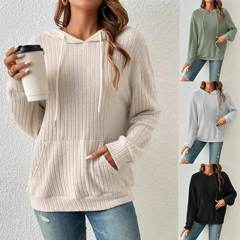 Drawstring Hooded Sweatshirt - Best Premium Hoodie Deal | Everyday Home Deal