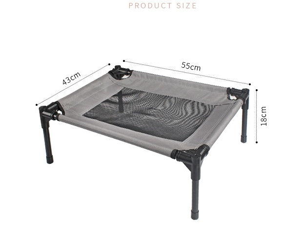 Oxford Cloth Removable Washable Breathable Bed Pet Dog Bed Dog Trampoline | Everyday Home Deal
