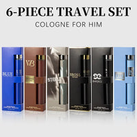 6pcs Set, 1.18fl.oz 35ml Each Bottle, Men's Eau De Toilette Spray, Long-Lasting Perfume, 6 Different Scent, Perfect For Dating, Daily Life, Parties, Gift Giving