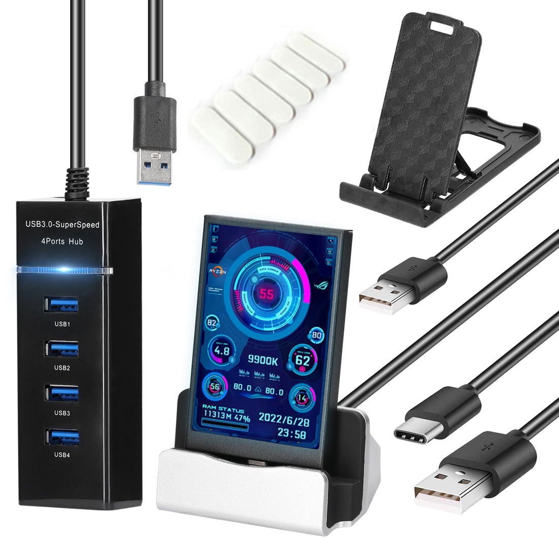 3.5-inch USB Monitor - Pro Electronics Deal | Everyday Home Deal