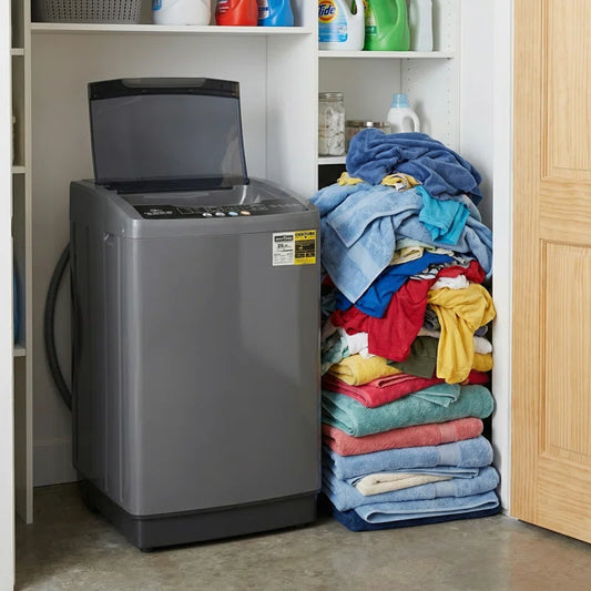 20 Lb Capacity Portable Washing Machine with Turbo Wash Technology - 2-In-1 Washer & Spin Dryer Combo