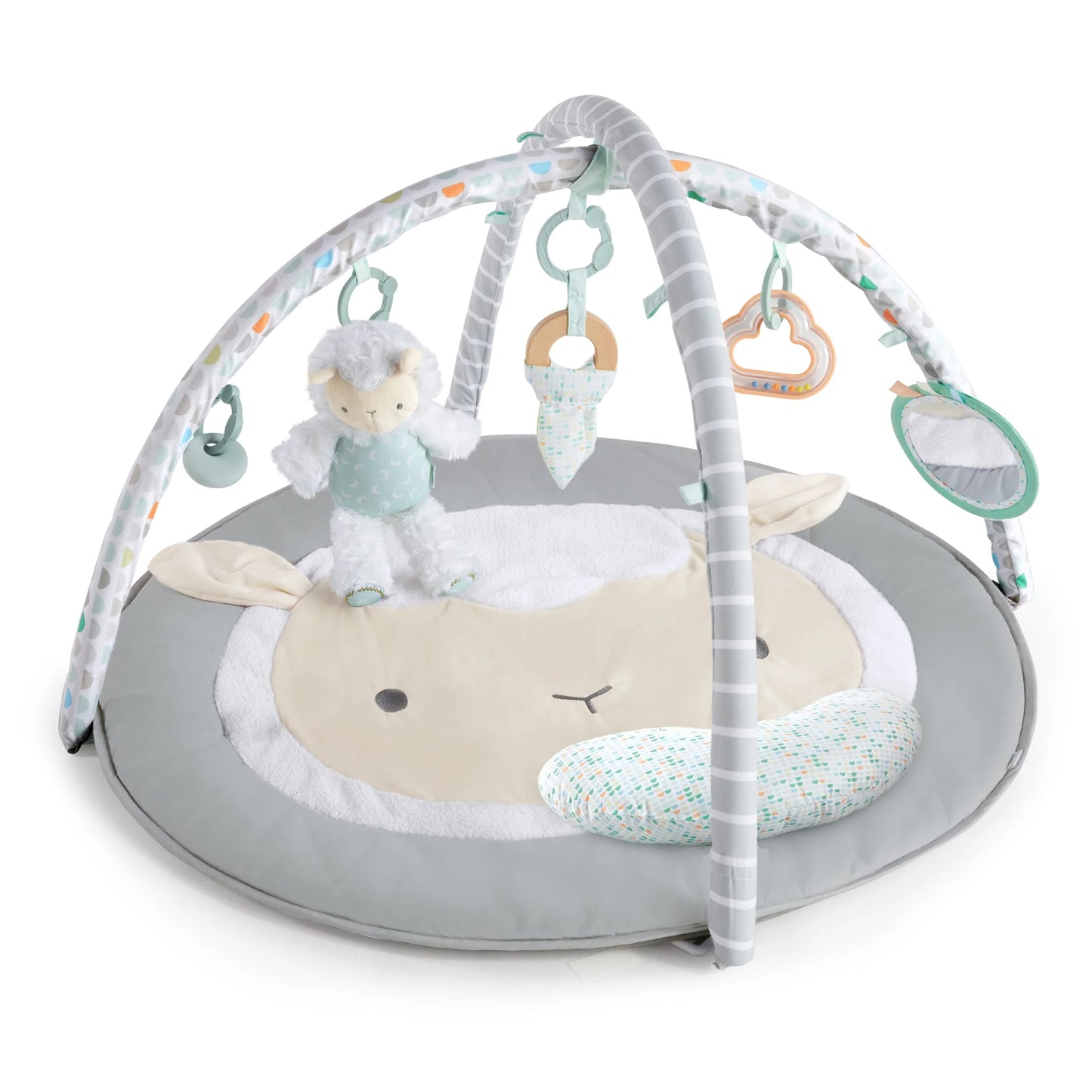 Sheppyâ€™S Spot Ultra Plush Baby Activity Gym & Tummy Time Mat, Newborn and up - Corrie