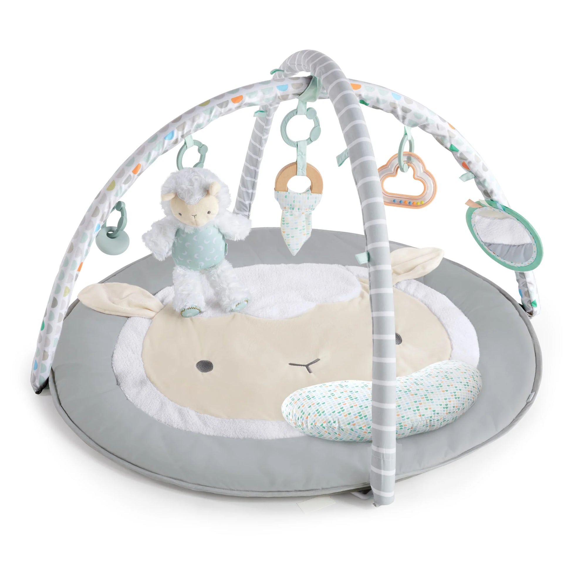 Sheppyâ€™S Spot Ultra Plush Baby Activity Gym & Tummy Time Mat, Newborn and up - Corrie