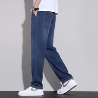 Tencel Lyocell Slim-fit Straight-leg Relaxed-fit Jeans - Premium Apparel Deal | Everyday Home Deal
