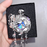 A Customizable Butterfly Gift For A Dazzling New Chinese-style Feather Pocket Watch
