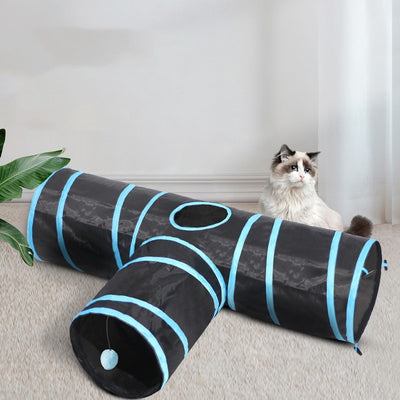 New Cat Tunnel Foldable Pet Climbing Path Cat Toys | Everyday Home Deal