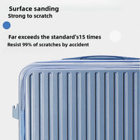 Front Opening Expandable Carry On Luggage, Large And Medium Sized Cabin Bag, Made Of Alloy Material, TSA Lock, USB Charging Port, Foldable Cup Holder