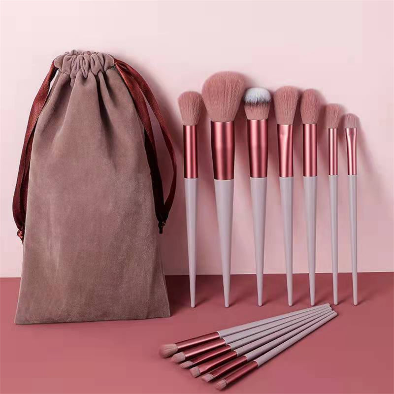 13Pcs Makeup Brush Set Make Up Concealer Brush Blush Powder Brush Eye Shadow Highlighter Foundation Brush Cosmetic Beauty Tools | Everyday Home Deal