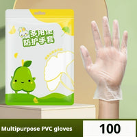 Disposable Medical PVC Gloves Waterproof For Foot Care Massage Tuina And Body Back Rubbing Services