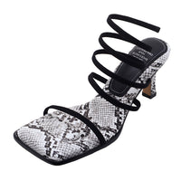 Summer New Style Strappy Roman High-heeled Sandals For Women