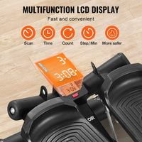 Mini Hydraulic Stair Stepper with Resistance Bands & LCD Monitor | Everyday Home Deal