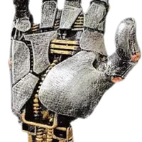 Creative Mechanical Hand Staue, Gaming Controller Holder Stand, Headphone Holder, Necklace Holder, Robot Hand Sculpture, Hand Crafts, Realistic Hand Decor, Modern Home Decor, Gaming Room Decor, Silver