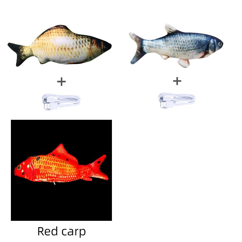 Without Cat Nip Version - Electric Jumping Fish Simulation Electric Fish Toy | Everyday Home Deal