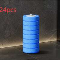 Disposable Toilet Cleaning System designed to make toilet cleaning quicker, simpler, and less messy — with no dirty brush to store after you're finished.