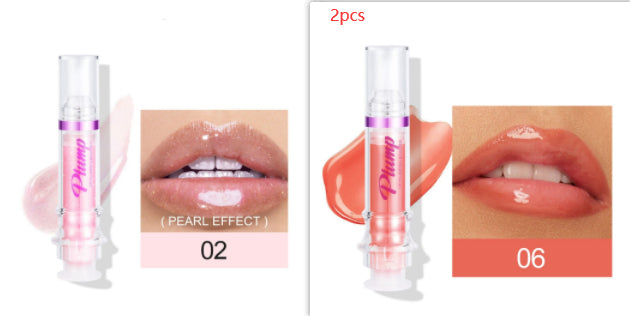 New Tube Lip Rich Lip Color Slightly Spicy Lip Honey Lip Glass Mirror Face Lip Mirror Liquid Lipstick | Everyday Home Deal