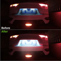20Pcs 12V Car Light Bulbs 4500K 14MM Aluminum Alloy Turn Signal Light