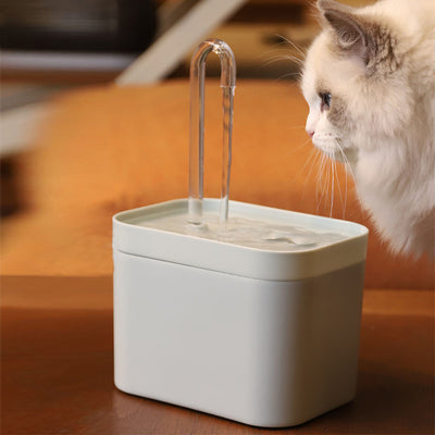 Automatic Cat Water Fountain Auto Filter USB Electric Mute Cat Drinker Bowl 1.5L Recirculate Filtring Drinker For Cats Pet Water Dispenser | Everyday Home Deal