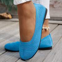 Round-toe Flat Shoes Womens Loafers And Casual Sports Shoes