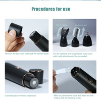 4in1 Electric Hair RemovalAliExpress, EBay, Walmart, Amazon, Etc.