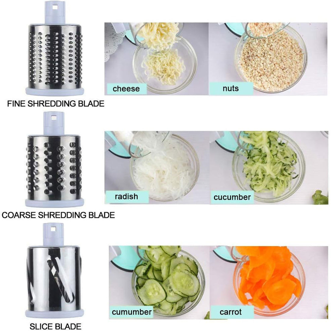 Multifunctional Mandoline Vegetable Slicer Potato Cutter Kitchen Gadget | Everyday Home Deal