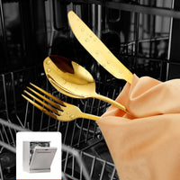 100-Piece Stainless Steel Silverware Set for 20 | Flatware Cutlery | Everyday Home Deal