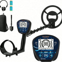 High-Precision Professional Adult Metal Detector, 4 Modes, 10 Inch IPX7 Waterproof Probe, LCD Display Complete Treasure Hunt Kit Including Earphones, Carrying Bag And Shovel.