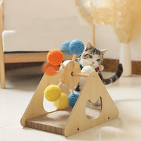 Solid Wood Cat Scratcher - Best Pet Deal | Everyday Home Deal