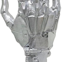 Creative Mechanical Hand Staue, Gaming Controller Holder Stand, Headphone Holder, Necklace Holder, Robot Hand Sculpture, Hand Crafts, Realistic Hand Decor, Modern Home Decor, Gaming Room Decor, Silver