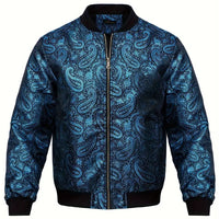 Mens Stylish Trendy Jacket With A Stand-up Collar