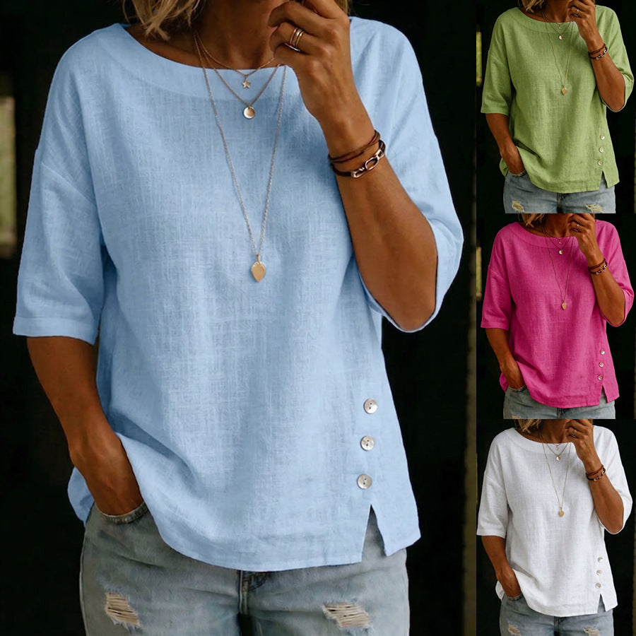 Asymmetrical Casual Top - Best Premium Clothing Deal | Everyday Home Deal