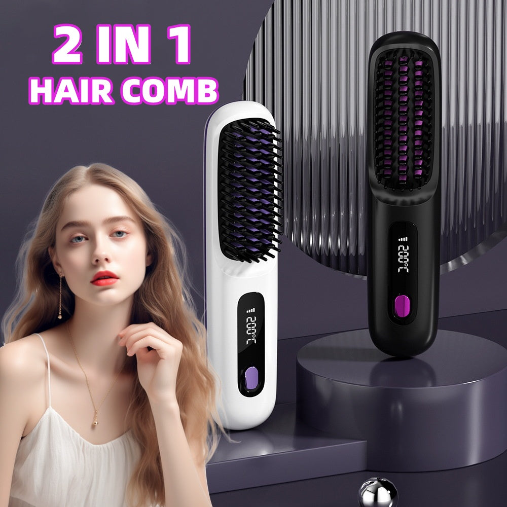 2-in-1 Hair Brush - Pro Styling Deal | Everyday Home Deal
