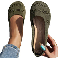 Round-toe Flat Shoes Womens Loafers And Casual Sports Shoes