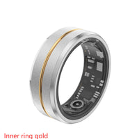 Smart Ring For Men Women Heart Rate Blood Oxygen Monitoring Multi Sports Modes IP68 Waterproof Smart Rings For Android IOS