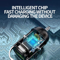 The Car Mini Charger Is Small And Does Not Take Up Space, Which Is Super Practical, Suitable For Multiple Models, And Super Efficient Charging.