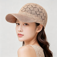 Lightweight Hollowed-out Breathable Versatile Cap