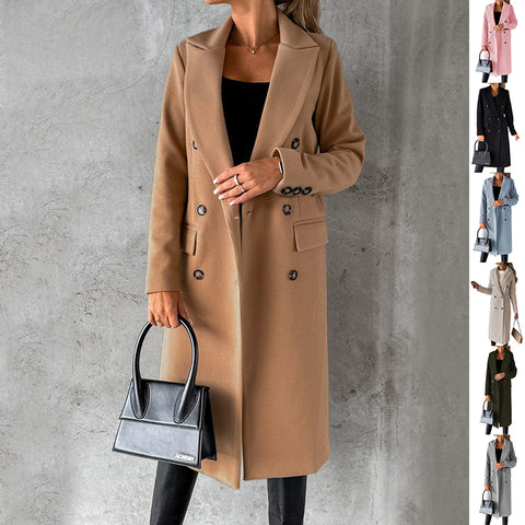 Double Breasted Coat - Best Premium Apparel Deal | Everyday Home Deal
