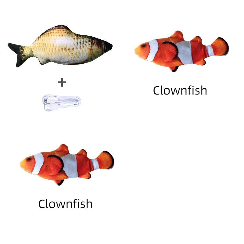 Without Cat Nip Version - Electric Jumping Fish Simulation Electric Fish Toy | Everyday Home Deal