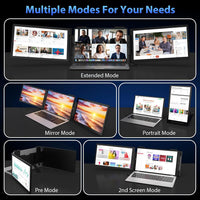 14-inch Dual-Screen Portable Monitor Laptop Expansion Screen