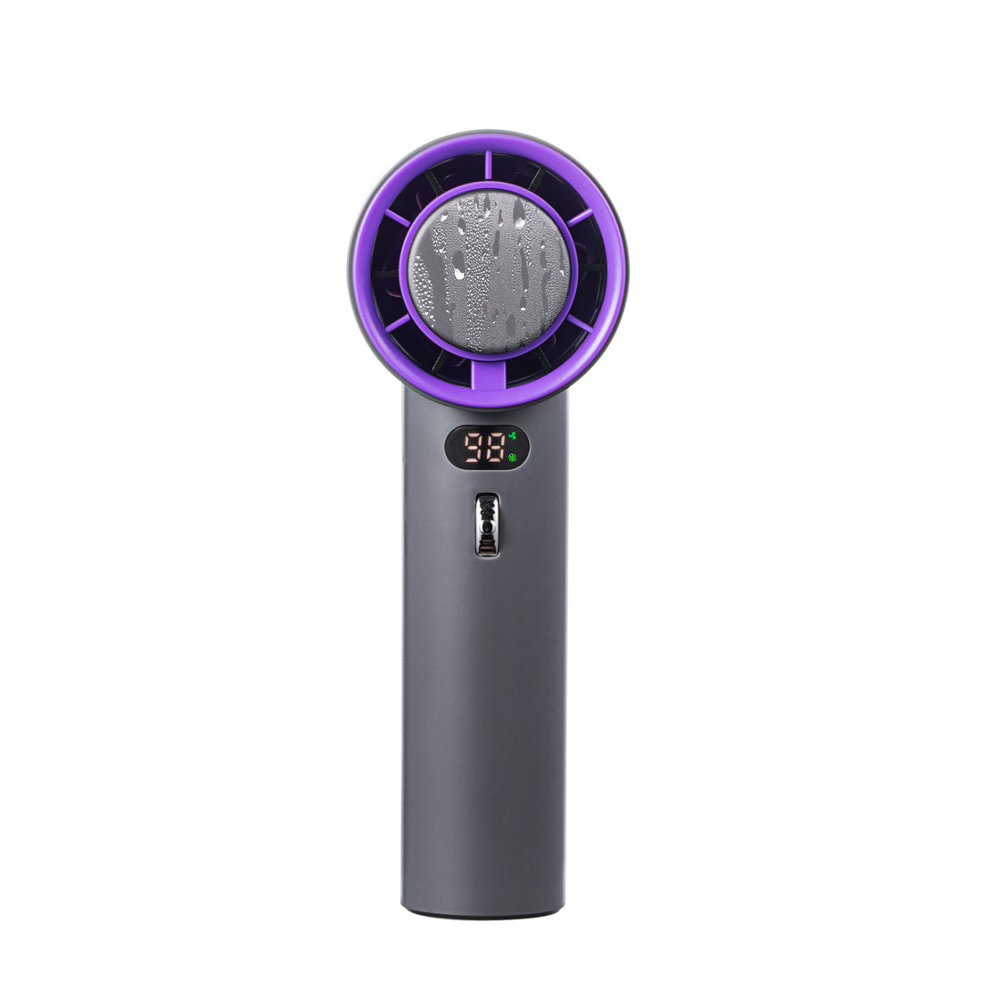 Portable Handheld Turbo Fan Cooling Semiconductor Refrigeration 3000mAh Battery Wind Speeds Adjustable Mini Personal Fan | Everyday Home Deal