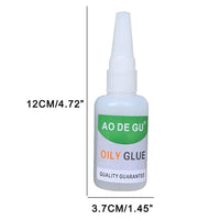 4PCS Welding High Strength Oily Glue,Universal Glue ,Super Glue Strong Glue For Resin Ceramic Metal Glass Leather,20g