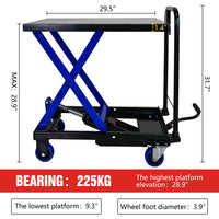 Hydraulic Lift Truck Used For Material Handling And Transportation
