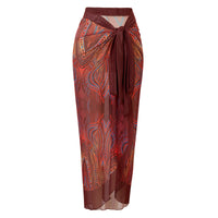 Summer Quick Drying Breathable Floral Skirt