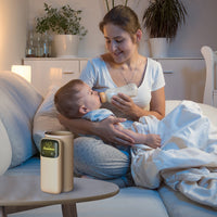 1Pc Portable Bottle Warmer With Night Light On The Go Baby Milk Warmer Milk Formula Warmer For Home Travel With 6 Heating Levels