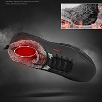 Men Sneakers Winter Warm Sports Shoes With Plush - Premium Best Winter Footwear Deal | Everyday Home Deal