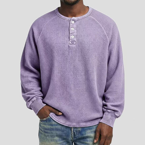 Men's Fashionable Printed Casual Long-sleeve Shirt - Premium Apparel Deal | Everyday Home Deal