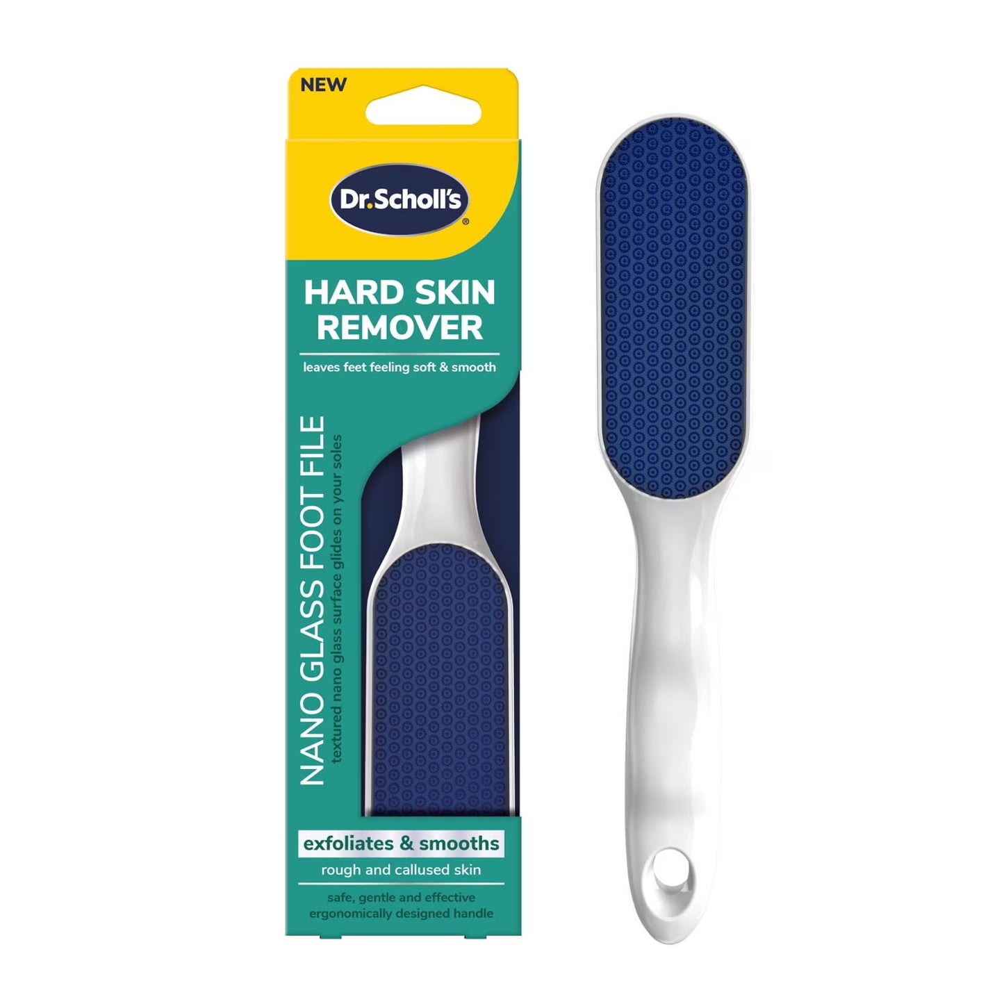 Hard Skin Remover Nano Glass Foot File Foot Callus Remover for Soft Smooth Feet