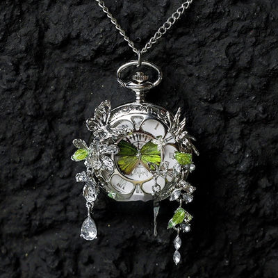 Couples Butterfly Pocket Watch - Best Clothing Deal | Everyday Home Deal